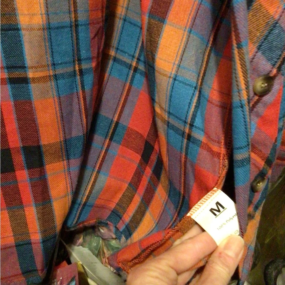 Host pick ! SALE Upcycled Lynyrd Skynyrd Plaid Flannel Shirt - Picture 6 of 6